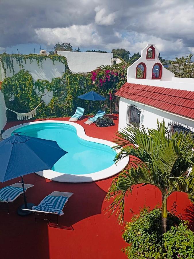 Villa Bugambilia Colonial Charm With Spacious Design And Private Pool Five Minutes From Downtown Mérida Exterior foto